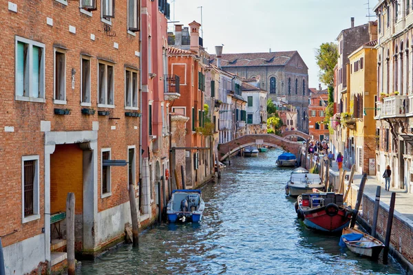 Back canal in Venice — Stock Photo, Image