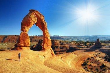 Beautiful Arches National Park clipart