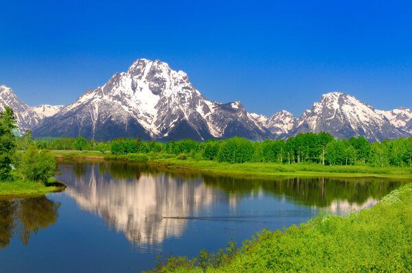 Oxbow Bend at Grand Teton