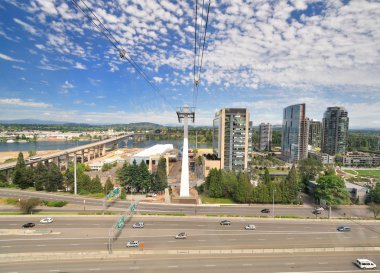 arial görüntüyü portland şehir