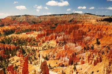 bryce canyon Milli Parkı'nın nefes kesen manzarası