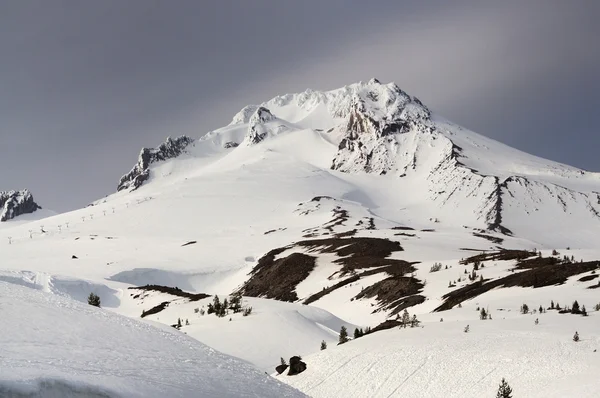 Widok zbliżenie mount Hood — Zdjęcie stockowe