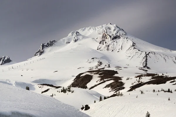 Widok zbliżenie mount Hood — Zdjęcie stockowe