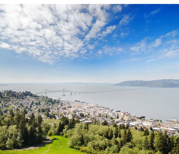 Una hermosa vista desde la columna de Astoria —  Fotos de Stock