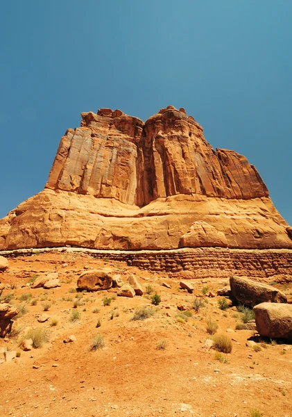The beautiful rock at arches national park — Stock Photo, Image
