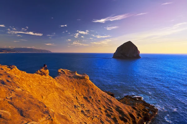 Cape kiwanda gün batımında — Stok fotoğraf