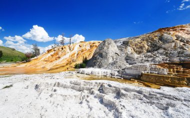 güzel bir mamut Ilıca manzarası