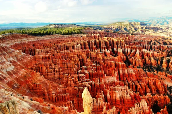 En vacker utsikt över inspiration point, bryce — Stockfoto