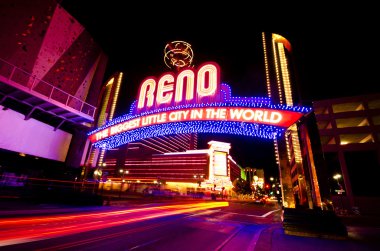 The Beautiful view of Reno clipart