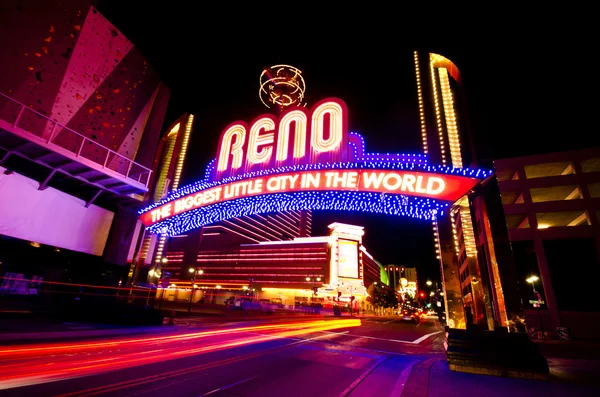 La hermosa vista de Reno — Foto de Stock