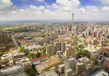 Beautiful Johannesburg Skyline clipart