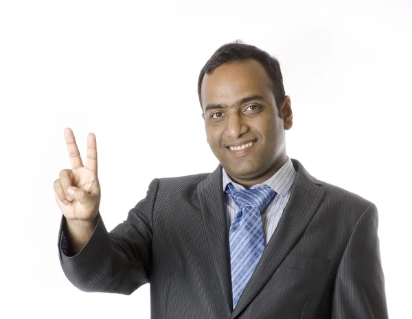 A Businessman Busy In Office Work — Stock Photo, Image