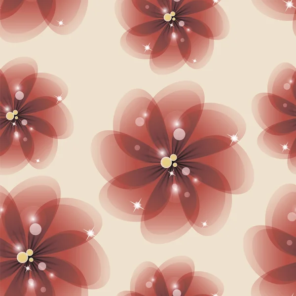 Abstrakt färgglad bakgrund .med rosa blommor — Stock vektor