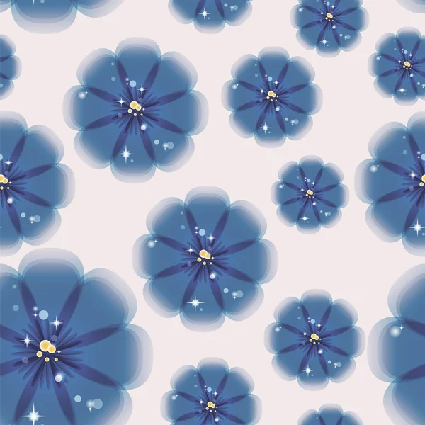 Absztrakt háttér színes virágok. vektoros illusztráció — Stock Vector