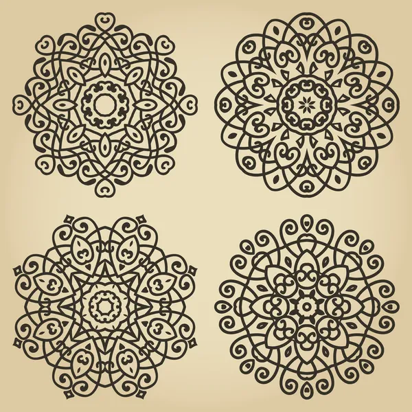 Mandala — Stock Vector