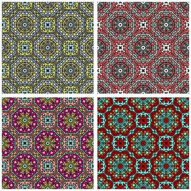 etnik desen tasarım seti