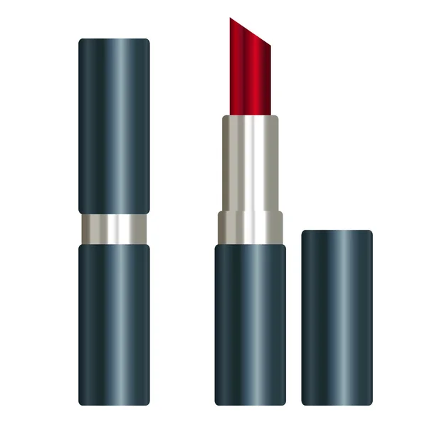 Vector Red Lipstick isolado em um fundo branco Ilustração De Stock