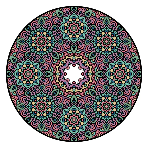 Mandala. vektor cirkel prydnad, designelement Vektorgrafik