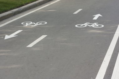 asfalt bisiklet yolu
