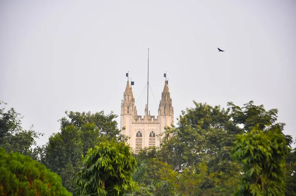 Kolkata India December 2019 View Paul Cathedral Kolkata India — Fotografia de Stock