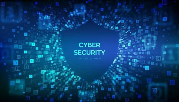Διαδικτυακό Υπόβαθρο Ασφαλείας Προστασία Δικτύου Ιντερνετ Security Έννοια Αφηρημένος Φουτουριστικός — Διανυσματικό Αρχείο