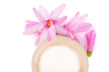 Beauty background with copy space.