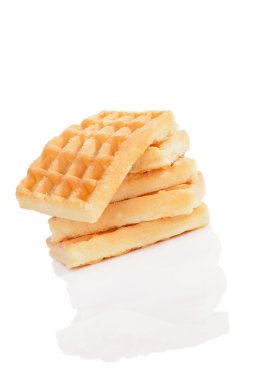 lezzetli waffle.