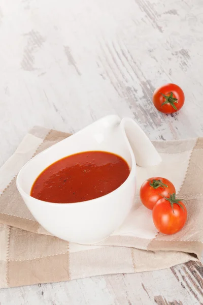 Sopa de tomate . — Fotografia de Stock