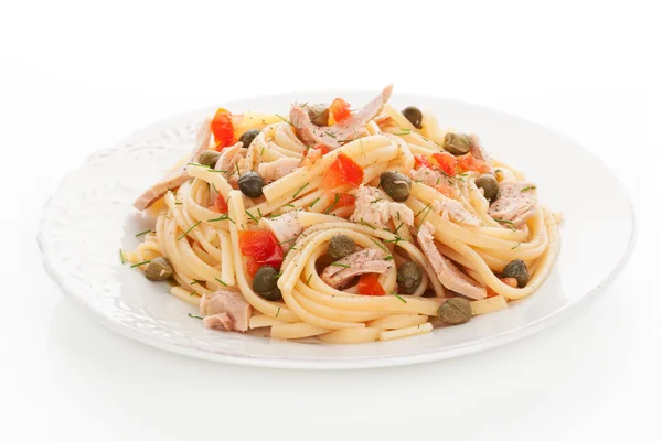 Deliciosa pasta . — Foto de Stock