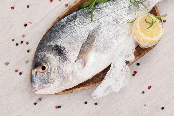 Pescado. Fondo de mariscos . — Foto de Stock