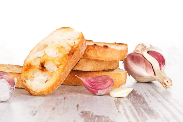 맛 있는 마늘 빵. — 스톡 사진
