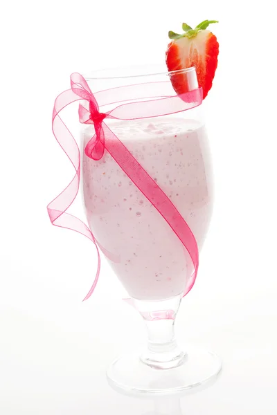 Batido de fresa . — Foto de Stock