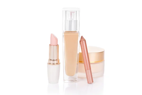 Beige make up still life. — Stock Photo, Image