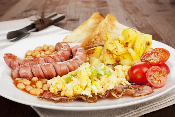 Engelsk frukost. — Stockfoto