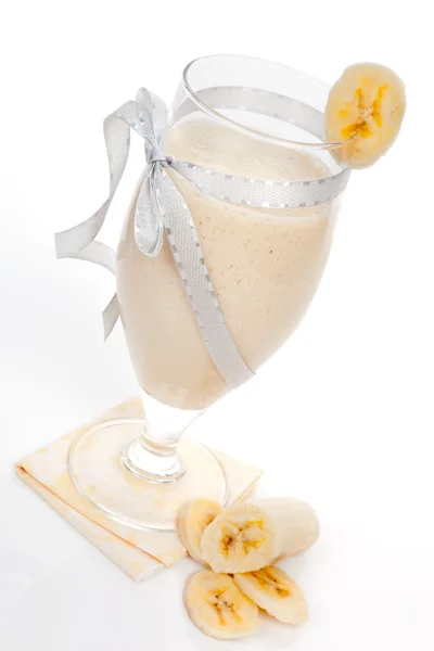 Bananen-Milchshake — Stockfoto