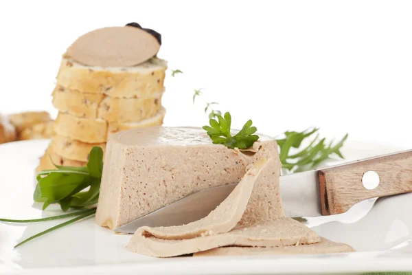 Delicious pate. — Stock Photo, Image