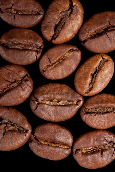 Grains de café fond. — Photo