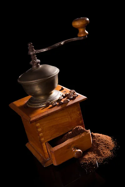 Vintage coffee mill still life. — Stock Photo, Image