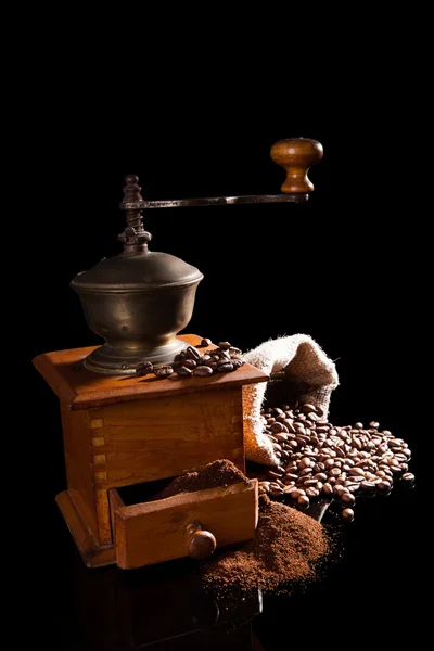 Lyxigt vintage kaffe bakgrund. — Stockfoto