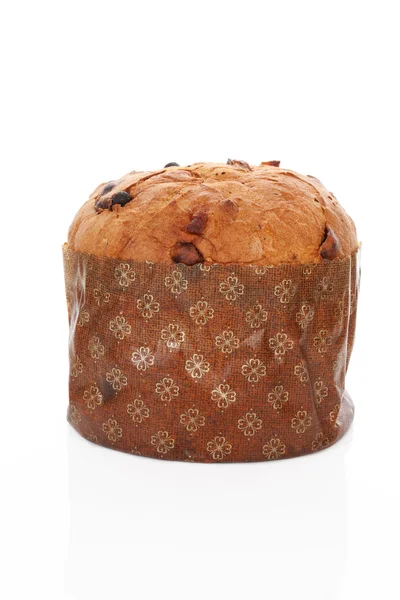 Panettone cake isolated. — Stock Photo, Image
