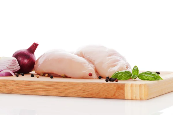 Lussuoso sfondo di carne di pollo . — Foto Stock