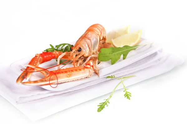 Makanan laut. Langoustine . — Stok Foto