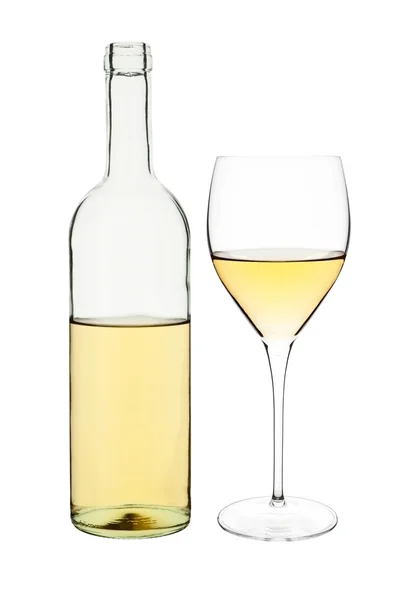 White wine set. — Stock Photo, Image