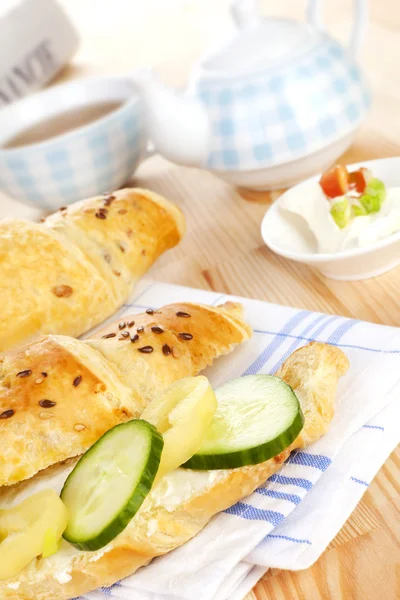 Kontinental frukost. — Stockfoto