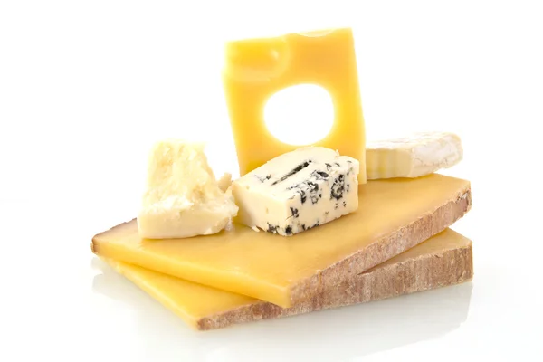 Käse-Stillleben. — Stockfoto