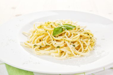 Luxurious italian pasta.