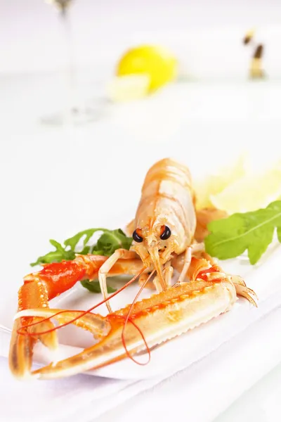 Meeresfrüchte. Langoustine. — Stockfoto