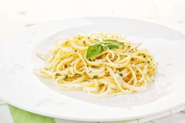 Luxe Italiaanse pasta. — Stockfoto