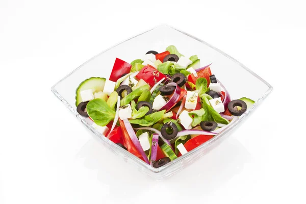 Salade geïsoleerd. — Stockfoto