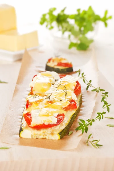 Baked zucchini. — Free Stock Photo